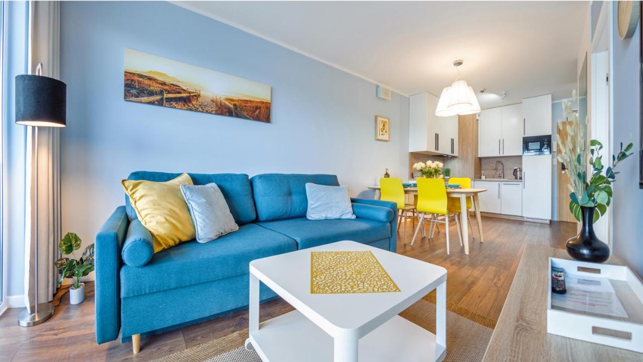 Apartament Blekitna Laguna Z Basenem - Ul Kasprowicza 20A - Holiday City Kolobrzeg Bagian luar foto