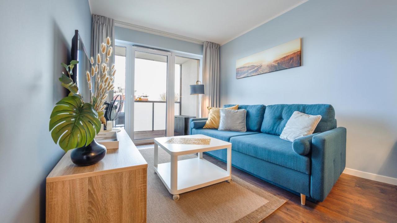 Apartament Blekitna Laguna Z Basenem - Ul Kasprowicza 20A - Holiday City Kolobrzeg Bagian luar foto