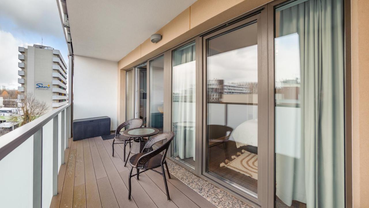 Apartament Blekitna Laguna Z Basenem - Ul Kasprowicza 20A - Holiday City Kolobrzeg Bagian luar foto
