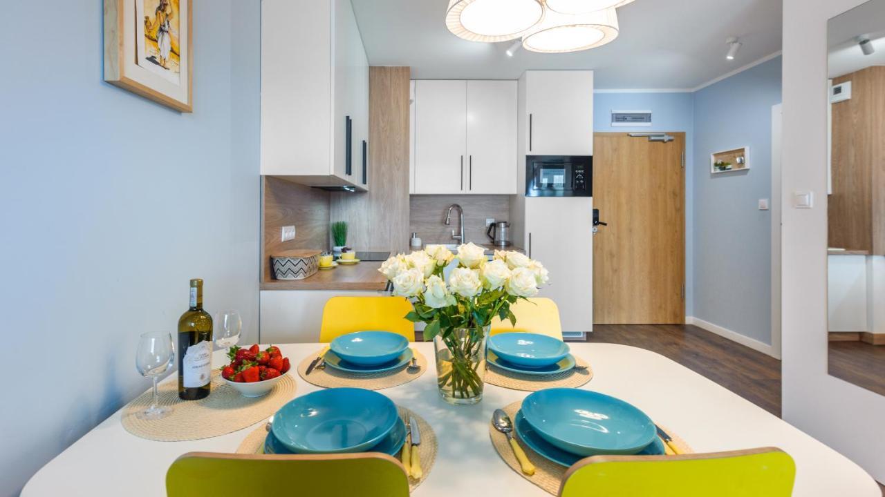 Apartament Blekitna Laguna Z Basenem - Ul Kasprowicza 20A - Holiday City Kolobrzeg Bagian luar foto