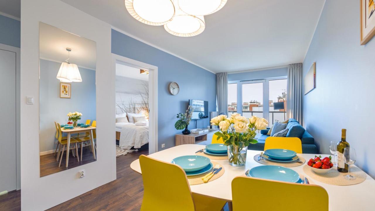 Apartament Blekitna Laguna Z Basenem - Ul Kasprowicza 20A - Holiday City Kolobrzeg Bagian luar foto