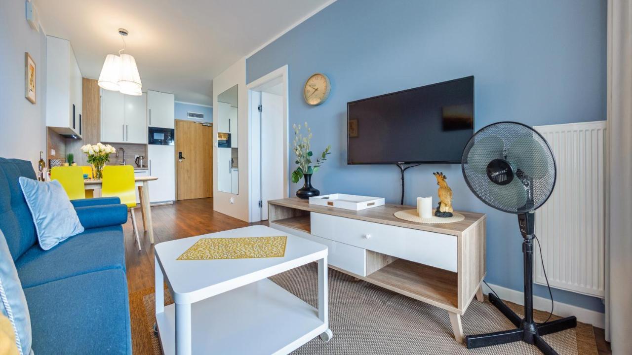 Apartament Blekitna Laguna Z Basenem - Ul Kasprowicza 20A - Holiday City Kolobrzeg Bagian luar foto