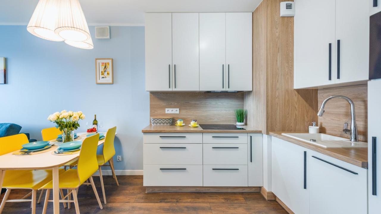 Apartament Blekitna Laguna Z Basenem - Ul Kasprowicza 20A - Holiday City Kolobrzeg Bagian luar foto